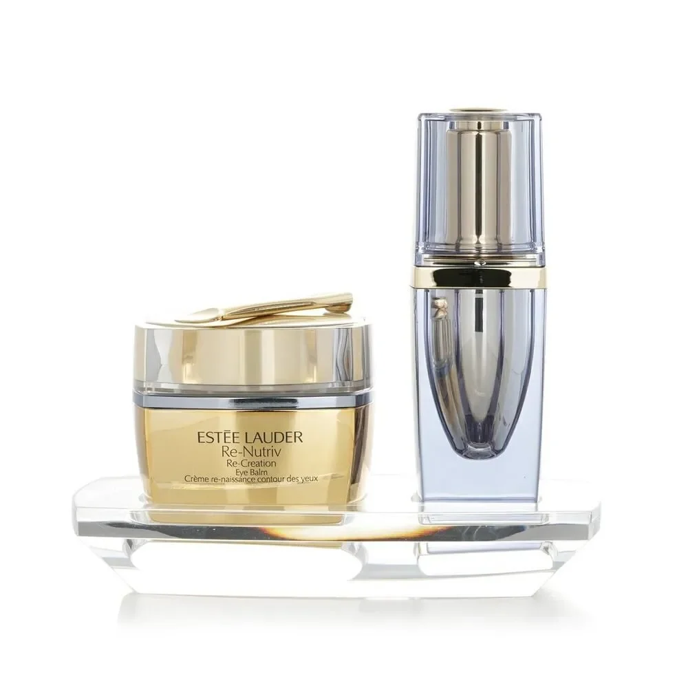 Estée Lauder Re-Nutriv RE-CREATION EYE BALM AND NIGHT SERUM for Eyes NIB
